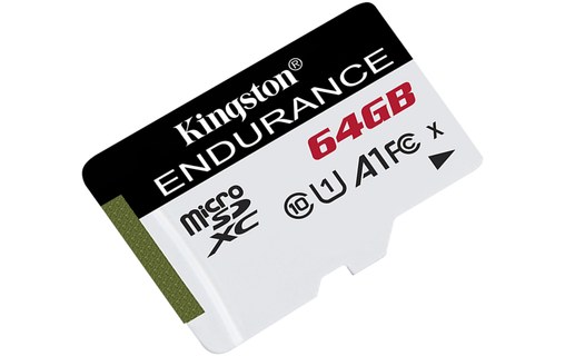 Carte microSDXC Kingston High Endurance 64 Go, UHS-I