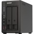 NAS QNAP QVP-21C - Boitier nu serveurs NVR 2 baies 3.5"/2.5" 2 x 2,5 GbE