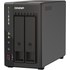 NAS QNAP QVP-21C - Boitier nu serveurs NVR 2 baies 3.5"/2.5" 2 x 2,5 GbE