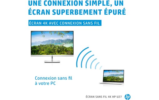 Écran 27" HP U27 - 4K HDMI/DisplayPort/DVI
