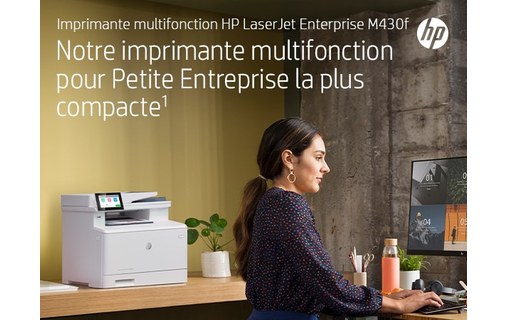 Imprimante multifonction HP LaserJet Enterprise M430f - AirPrint
