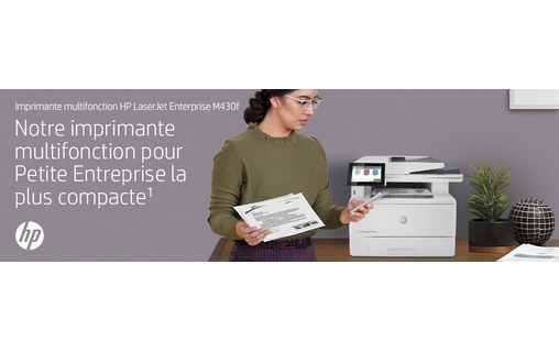 Imprimante multifonction HP LaserJet Enterprise M430f - AirPrint