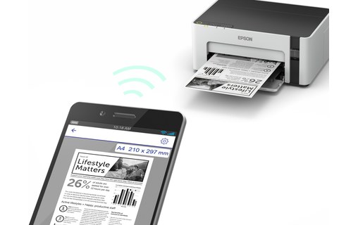 Imprimante jet d'encre Epson EcoTank ET-M1120 - WiFi