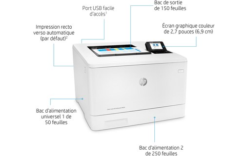 Imprimante laser HP Color LaserJet Enterprise 3PZ95A - AirPrint