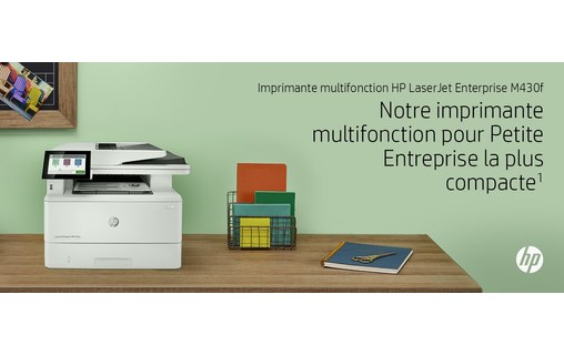 Imprimante multifonction HP LaserJet Enterprise M430f - AirPrint