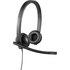 Micro-casque Logitech H570e Stereo, Noir - USB