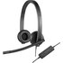 Micro-casque Logitech H570e Stereo, Noir - USB