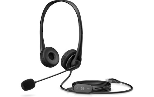 Micro-casque HP G2, Noir - USB