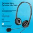 Micro-casque HP G2, Noir - USB