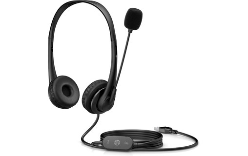 Micro-casque HP G2, Noir - USB