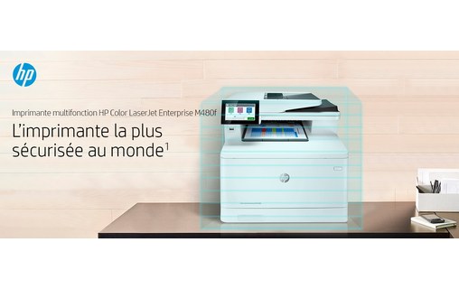 Imprimante multifonction HP Color LaserJet Enterprise M480f / 3QA55A - AirPrint