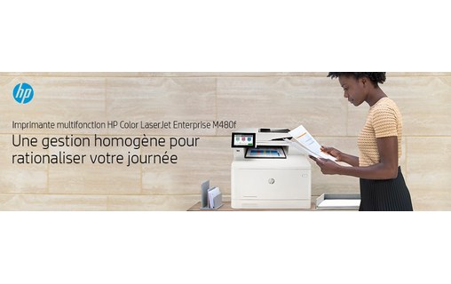 Imprimante multifonction HP Color LaserJet Enterprise M480f / 3QA55A - AirPrint