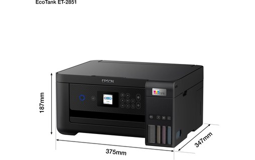 Imprimante multifonction Epson EcoTank ET-2851 / C11CJ63407 - WiFi, AirPrint