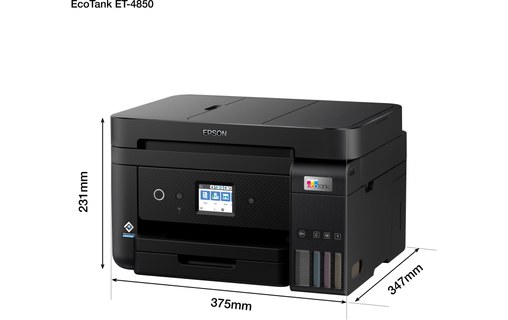 Imprimante multifonction Epson EcoTank ET-4850 / C11CJ60402 - WiFi, AirPrint