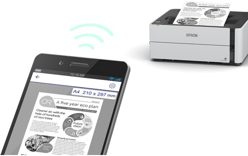 Imprimante jet d'encre Epson EcoTank ET-M1180 - WiFi