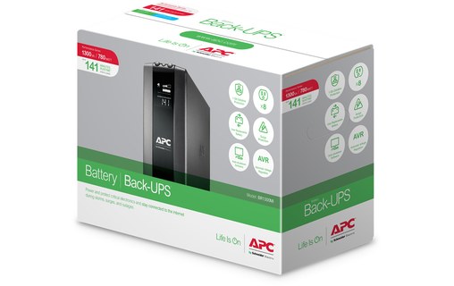 Onduleur APC BR1300MI - prise C13 - 1300 VA