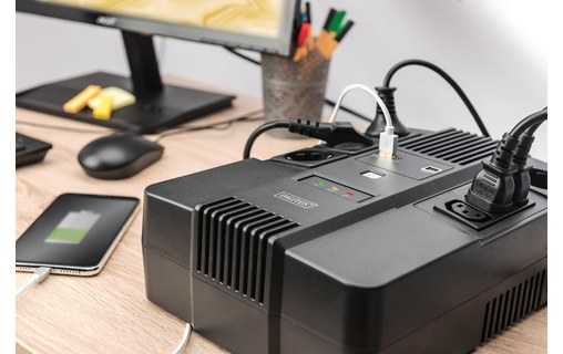 Onduleur DIGITUS DN-170110 - prise C13 - 600 VA