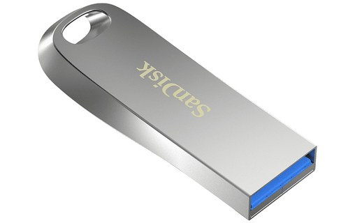 Clé USB SanDisk Ultra Luxe 512 Go - Argent - USB 3.2