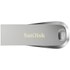 Clé USB SanDisk Ultra Luxe 64 Go - Argent - USB 3.2