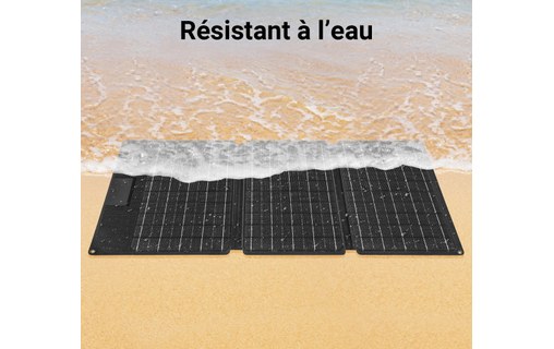 Panneau solaire monocristallin pliable 30 W - Rocksolar RSSP30