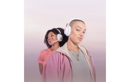 Casque gaming sans fil Logitech G735, Blanc - Bluetooth