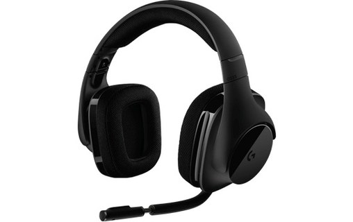 Casque gaming sans fil Logitech G533, Noir