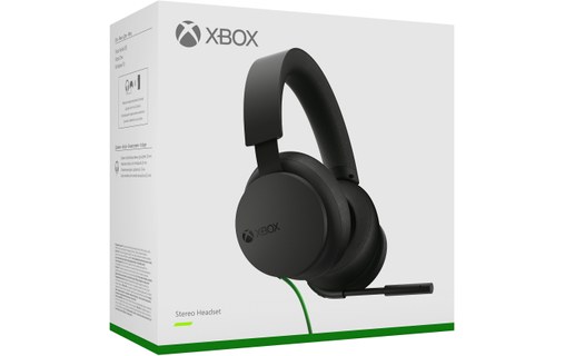 Casque gaming Microsoft Xbox Stereo Headset, Noir