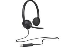 Micro-casque Logitech H340, Noir - USB