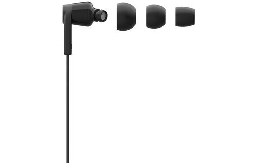 Écouteurs Belkin Rockstar USB-C, Noir