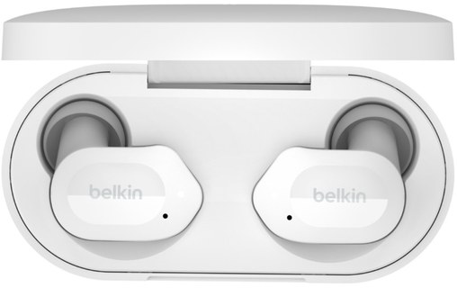Écouteurs sans fil Belkin SoundForm Play, Blanc - Bluetooth