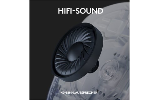 Casque gaming sans fil Logitech G435, Blanc - Bluetooth