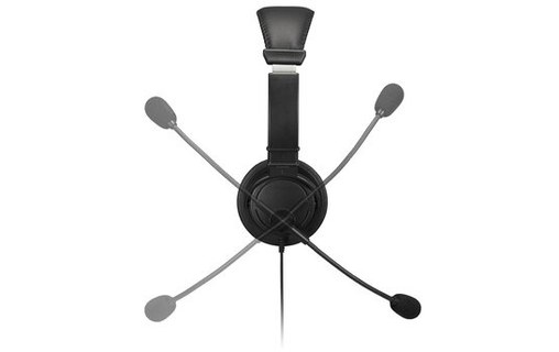 Micro-casque Kensington Classic, Noir - USB