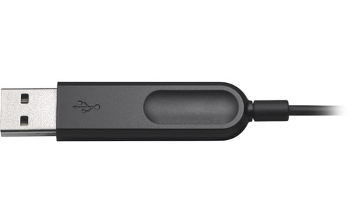 Micro-casque Logitech H340, Noir - USB