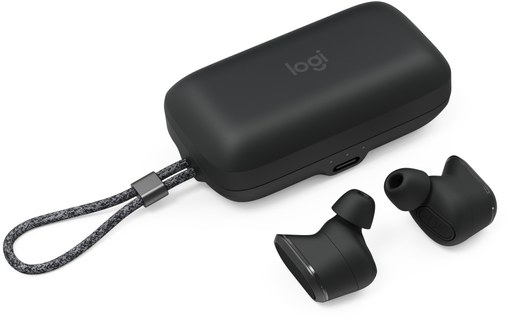 Écouteurs sans fil Logitech Zone à réduction de bruit, Graphite - Bluetooth