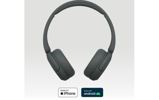 Casque Bluetooth Sony WH-CH520, Noir