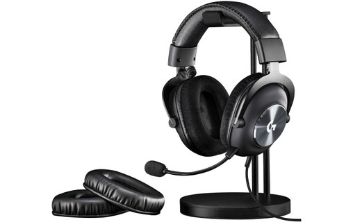 Casque gaming sans fil Logitech Pro X, Noir