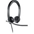 Micro-casque Logitech H650e Stereo Argent, Noir - USB