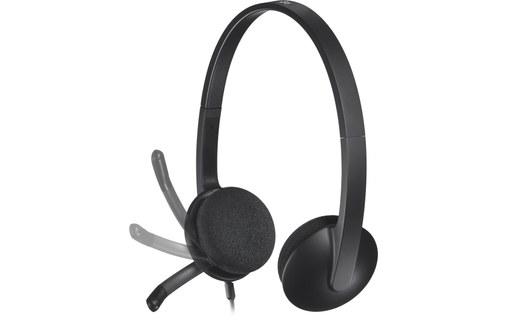 Micro-casque Logitech H340, Noir - USB