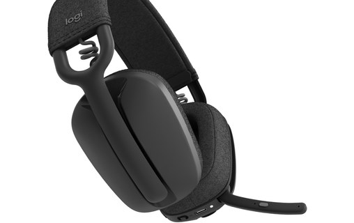 Micro-casque sans fil Logitech Zone Vibe 100, Graphite - Bluetooth