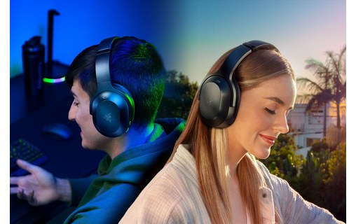 Casque gaming sans fil Razer Barracuda Pro, Noir - Bluetooth