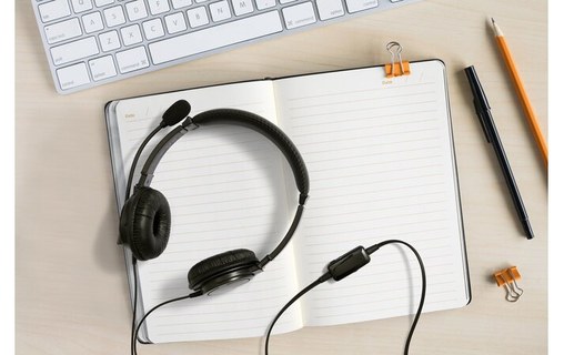 Micro-casque Kensington Classic, Noir - USB