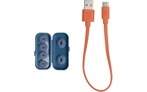 Écouteurs sans fil JBL Tune Flex à réduction de bruit, Bleu - Bluetooth