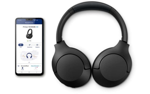 Casque Bluetooth Philips TAH8506, Noir