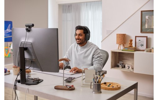 Micro-casque sans fil Logitech Zone Vibe Wireless, Graphite - Bluetooth