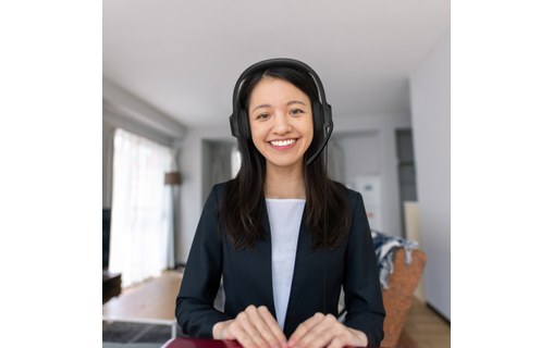 Micro-casque Logitech H390, Noir - USB