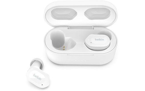 Écouteurs sans fil Belkin SoundForm Play, Blanc - Bluetooth