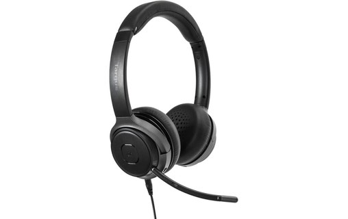 Micro-casque sans fil Targus AEH104GL, Noir - Bluetooth Jack 3,5 mm, USB-C