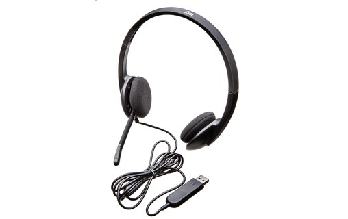 Micro-casque Logitech H340, Noir - USB
