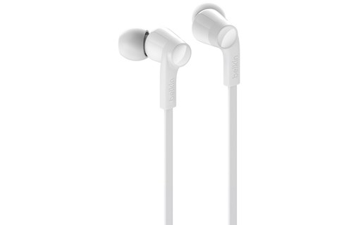 Écouteurs Belkin Rockstar USB-C, Blanc