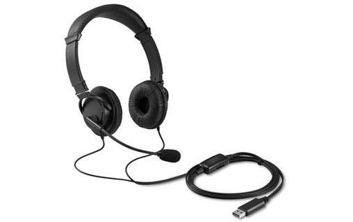 Micro-casque Kensington Classic, Noir - USB